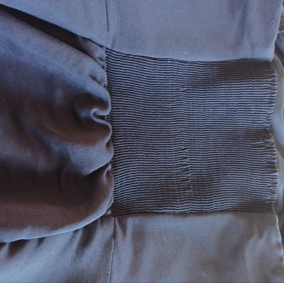 Urban Outfitters Ecote Aztec Dark Navy Strapless Dress - Large - Picture 6 of 9